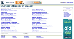 Desktop Screenshot of empresasynegocios.info