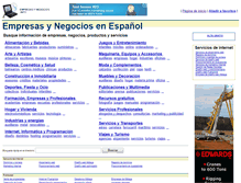 Tablet Screenshot of empresasynegocios.info
